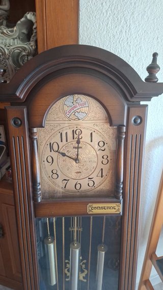 Reloj Carrillón Kaiser Antiguo Madera