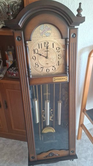 Reloj Carrillón Kaiser Antiguo Madera