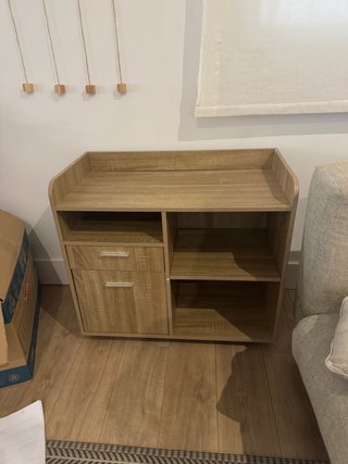 armario de almacenamiento de madera