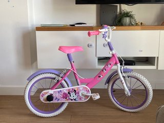 Bicicleta Infantil Minnie Mouse 16 pulgadas