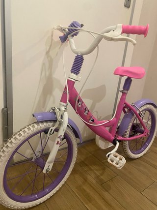 Bicicleta Infantil Minnie Mouse 16 pulgadas