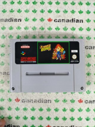 James Bond Jr. Super Nintendo PAL