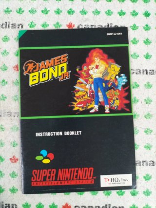 James Bond Jr. Super Nintendo PAL