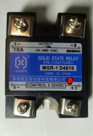 Relé Estado Sólido MGR-1 D4810 10A 24-480VAC