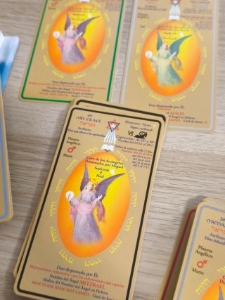Las cartas de los Ángeles de la Cábala