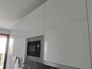 Puertas cocina blancas