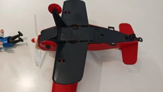 Avión Playmobil Barón Rojo custom 3246