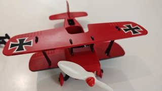 Avión Playmobil Barón Rojo custom 3246