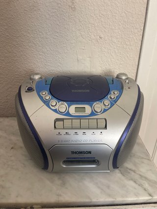 Thomson TM 9233 Radio CD Cassette Portátil