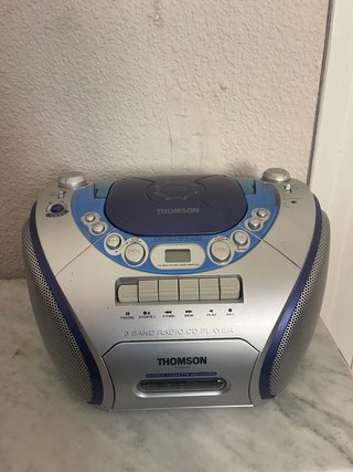 Thomson TM 9233 Radio CD Cassette Portátil
