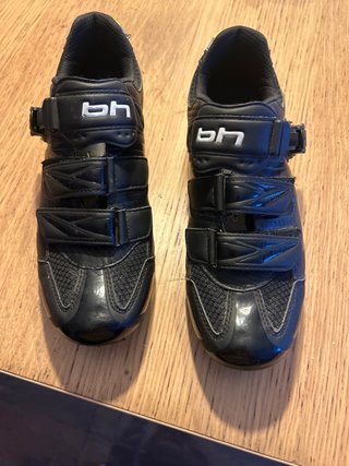 Zapatillas Ciclismo BK Negra/Amarilla