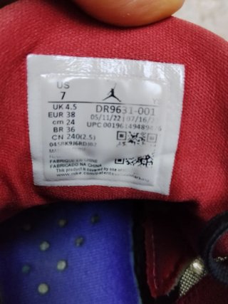 Zapatillas Jordan T.38 Niña/Mujer