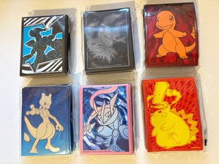 Pack 65 fundas para cartas Pokemon TCG