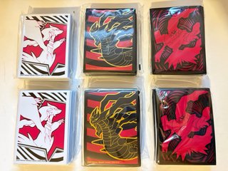 Pack 65 fundas para cartas Pokemon TCG