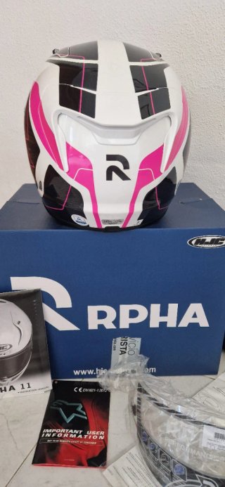 Casco HJC RPHA11 de fibra de carbono