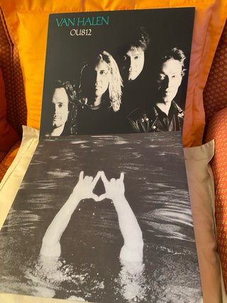 Vinilo Van Halen OU812 impecable