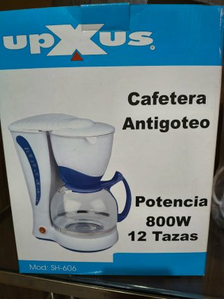 Cafetera UpXus Antigoteo 800W 12 Tazas