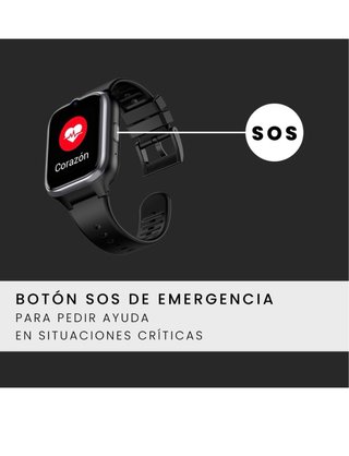 SPC SMARTEE 4G Senior - Reloj Inteligente Negro