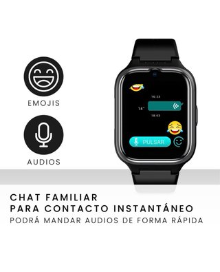 SPC SMARTEE 4G Senior - Reloj Inteligente Negro