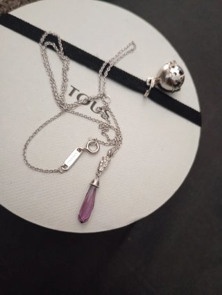 Colgante Tous Amatista y Diamantes Plata