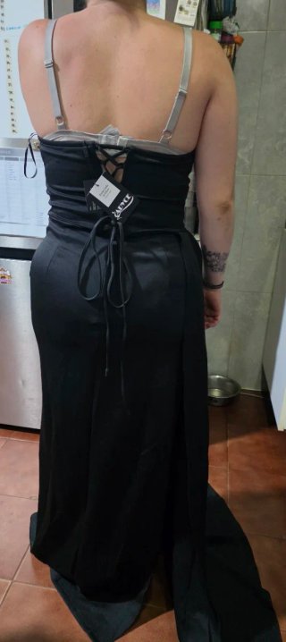 Vestido LADYCE Negro Largo