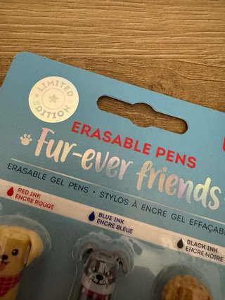 Penne cancellabili Legami Fur-ever friends
