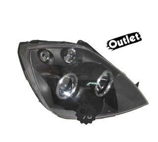 OL FAROS PARA FORD FIESTA 02-08 OJOS ANGEL FONDO NEGRO R1455