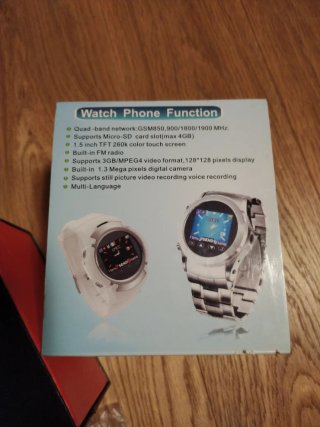 watch Telefono Touch Screen GSM- nuovo