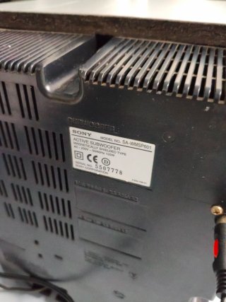 Subwoofer activo Sony 175w
