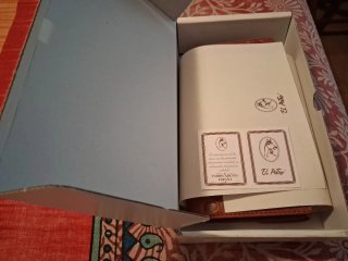 Cartera mujer EL POTRO floral marrón