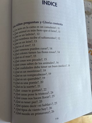 Libro Gloria Fuertes Preguntas y Respuestas