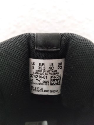 Zapatillas Puma Wired Run Negras Talla 35.5