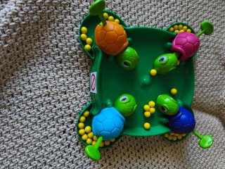 Juego Tragabolas Tortugas