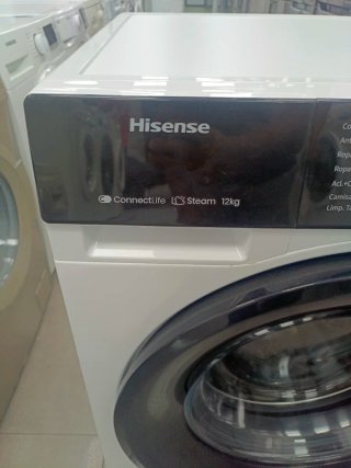 Lavadora marca Hisense 12kg 1400rpm clase A