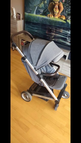 Carrito Mutsy Paseo Infantil Gris