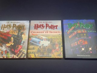Harry Potter (trilogía) Illustrated edition.