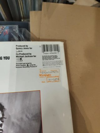Vinilo Michael Jackson Bad primera edición español