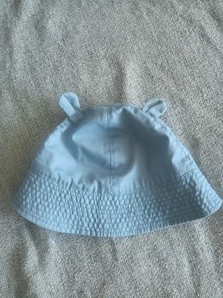 Sombrero pescador azul con orejitas