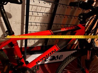 Bicicleta Montaña Roja B'Twin Rockrider
