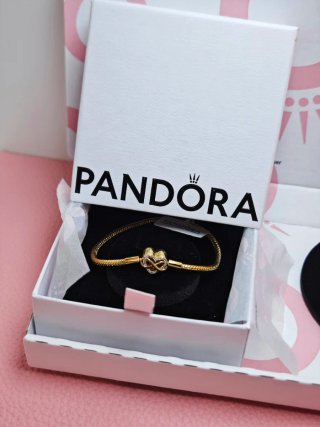 Pulsera Pandora Corazón Infinito 21 cm