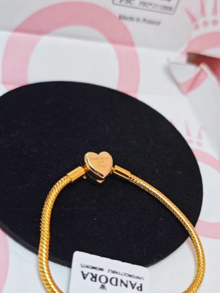 Pulsera Pandora Corazón Infinito 21 cm