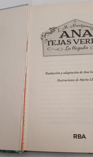 Ana de Las Tejas Verdes La Llegada
