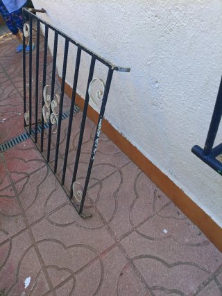 Reja metálica decorativa