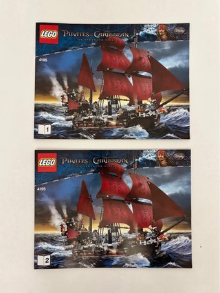 Lego 4195 Piratas del Caribe Barco