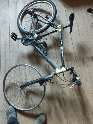 Cuadro Bicicleta Montaña