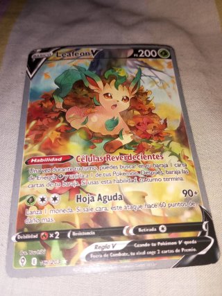Leafeon V Carta Pokémon 167/203