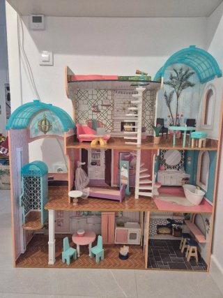 Kidkraff casa de muñeca de madera Camila.