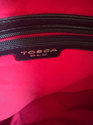 Borsa Tosca Blu stampa leopardata