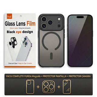 Pack Funda+Cristal+Cámara iPhone 18 Pro Max