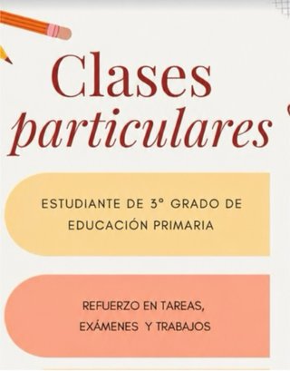 Clases particulares de primaria